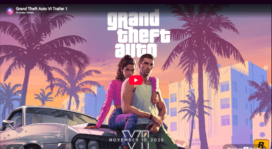 Grand Theft Auto VI Trailer 1