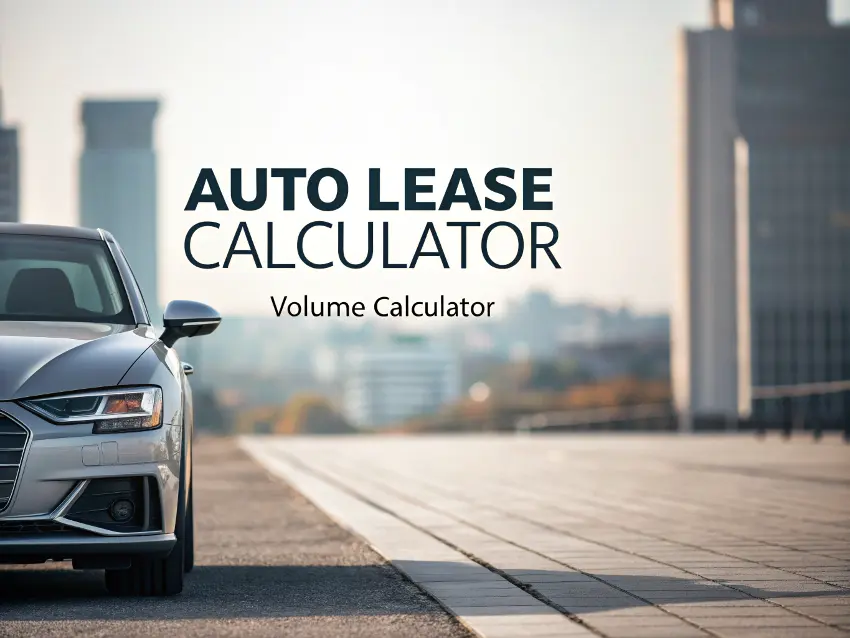 Auto Lease Calculator - Compare car lease payments and costs