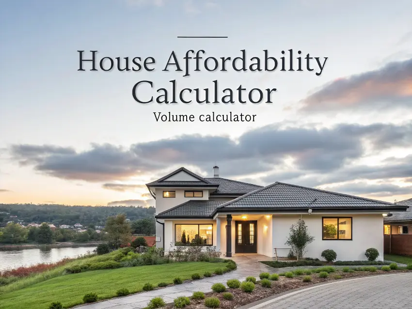 House Affordability Calculator - Determine how much house you can afford