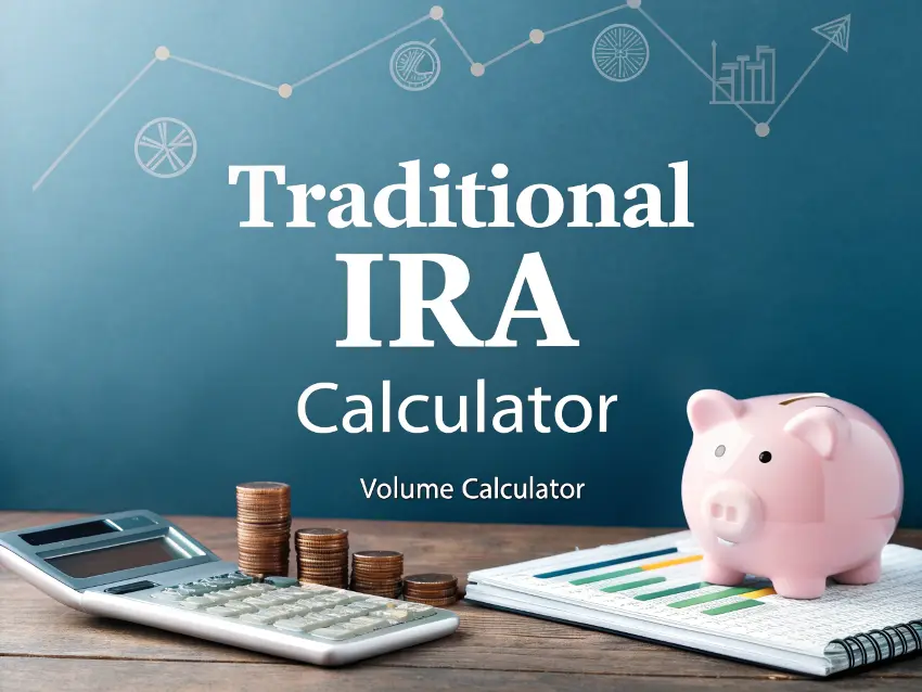 Traditional IRA Calculator - Calculate IRA growth and tax benefits